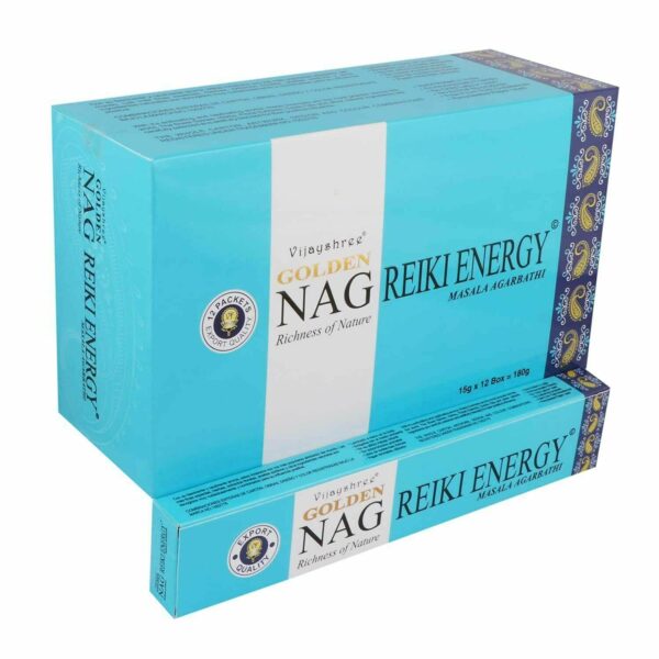 Incienso Fino Golden Nag Reiki Energy 15gr